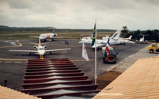 Aeroporto Comandatuba Una - Ocupação do Pátio de Aeronaves