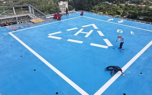 Heliponto Parque da Cidade - Torre Jequitibá - Obras em Andamento